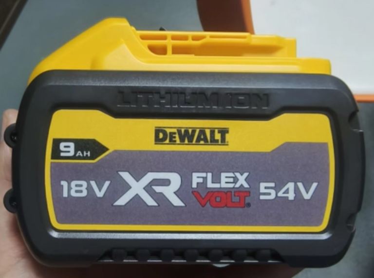 Dewalt flexvolt battery 18/54v 9ah battery 