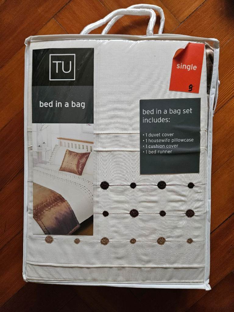 TU single bed in a bag set - New