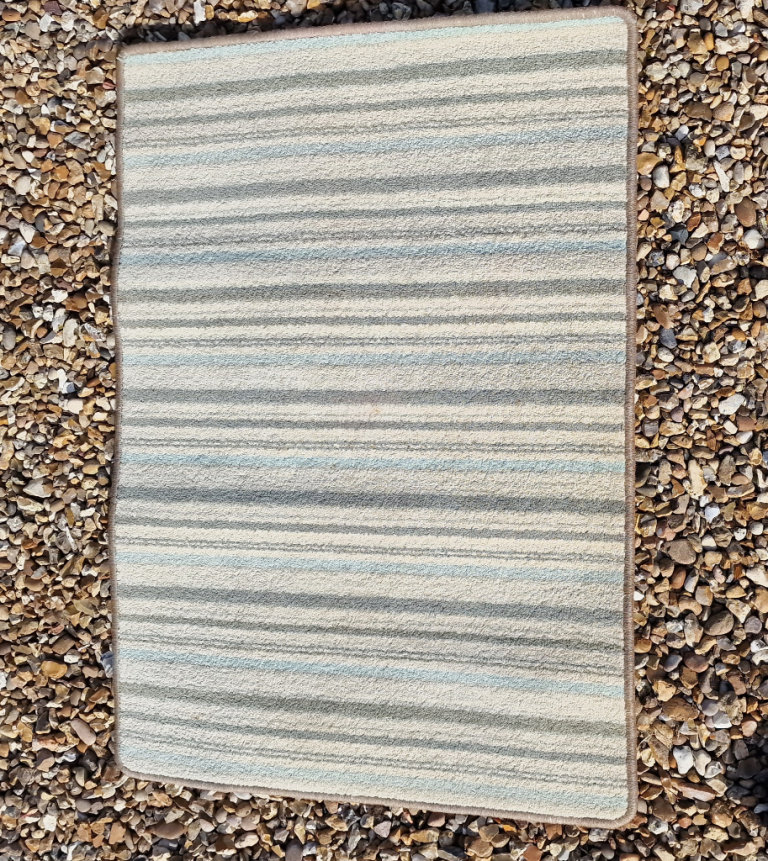 Carpet pieces, runners and mats in cream and truffle 