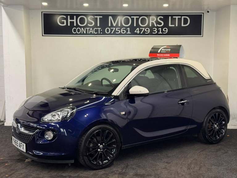 2015 Vauxhall ADAM 1.4i Glam 3dr HATCHBACK PETROL Manual