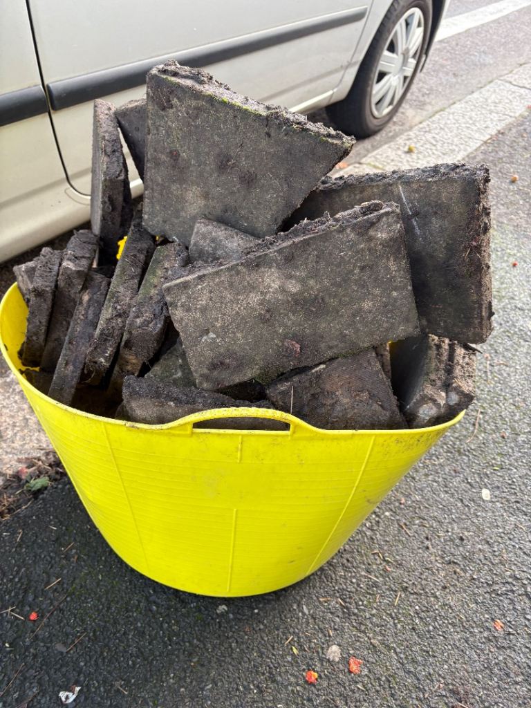 Concrete slab pieces  - various sizes 