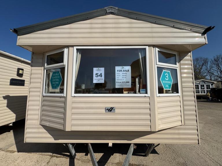 3 Bed 37x12 Static Caravan - DG, CH, Rear Storage - Offsite / Self Build