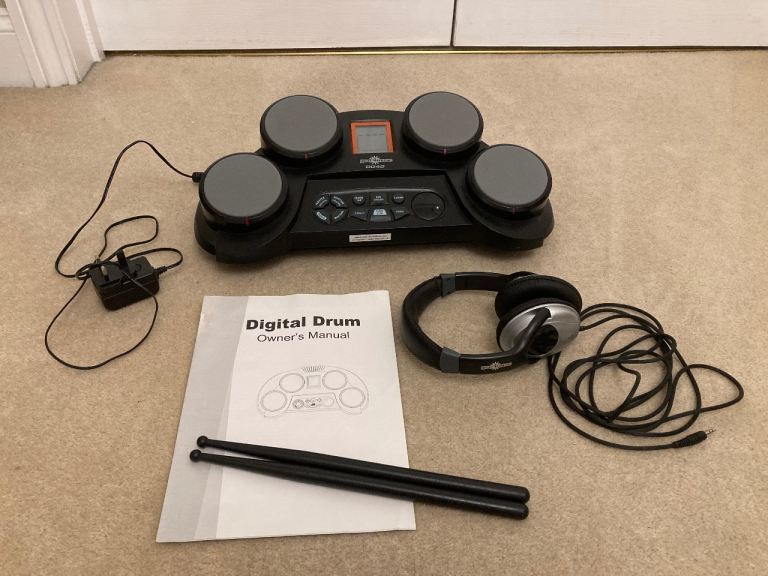 image for Digital drum pads (portable) - Gear4music DD40