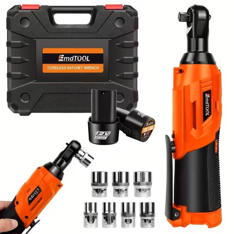 Cordless Ratchet & Carry Case (Orange)