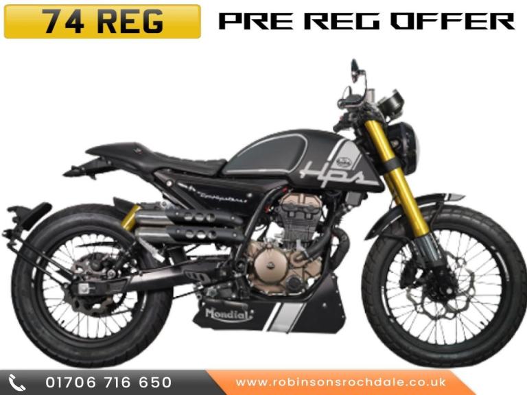 FB Mondial HPS 125cc Was £4199 Now £2799 Pre-Reg plus OTR