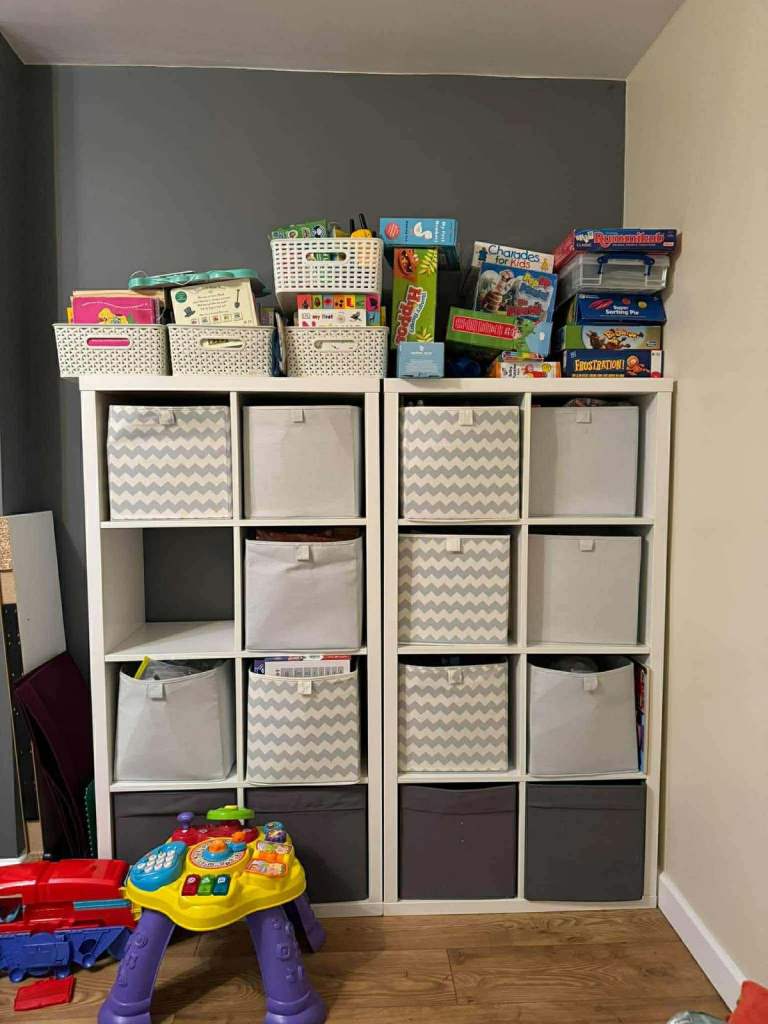 image for Two ikea Kallax units