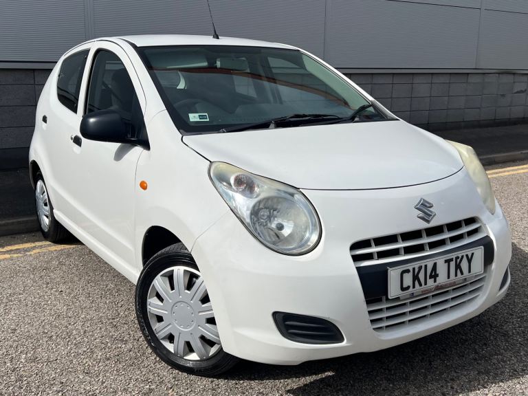 SUZUKI ALTO 2014 1.0 PETROL 5 DOOR HATCHBACK WHITE  FRESH 12 MONTHS M.O.T 