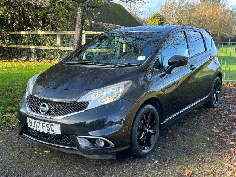 2017 Nissan Note 1.2 Black Edition Hatchback 5dr Petrol Manual Euro 6 (s/s) (80