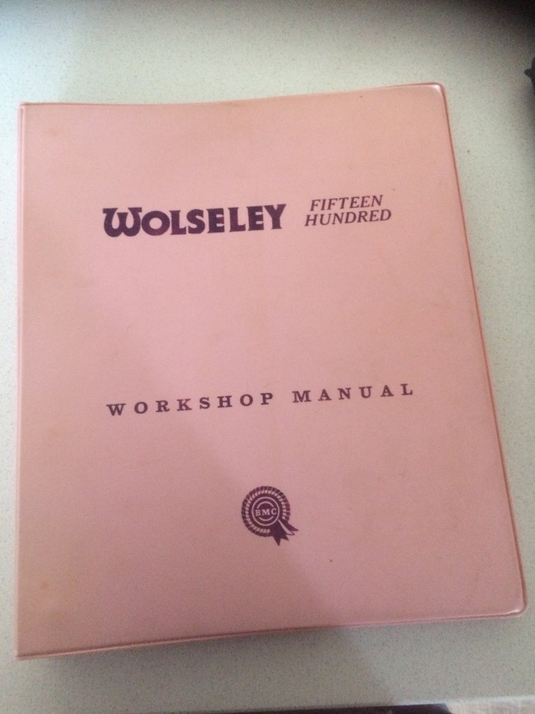 Wolseley 1500 Mk3 parts and manuals