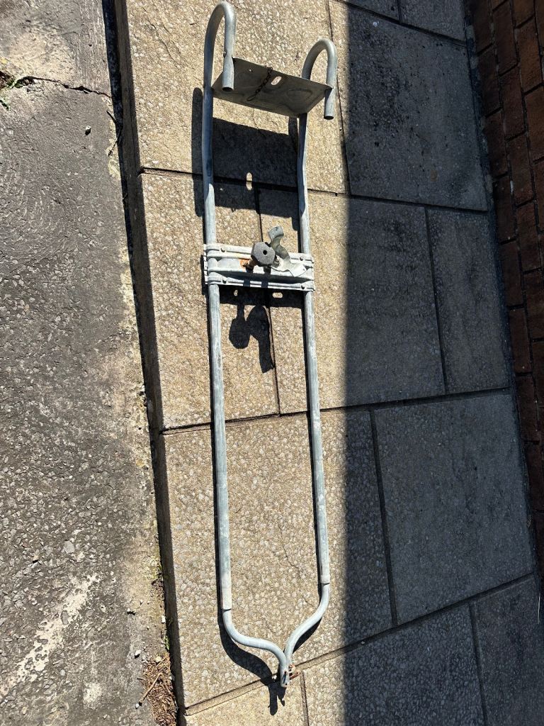 Alko caravan spare wheel carriage 