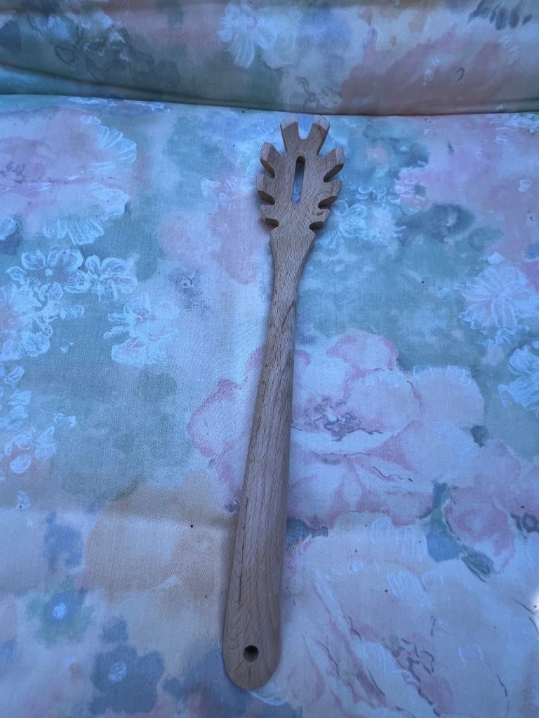Wooden Spaghetti Server