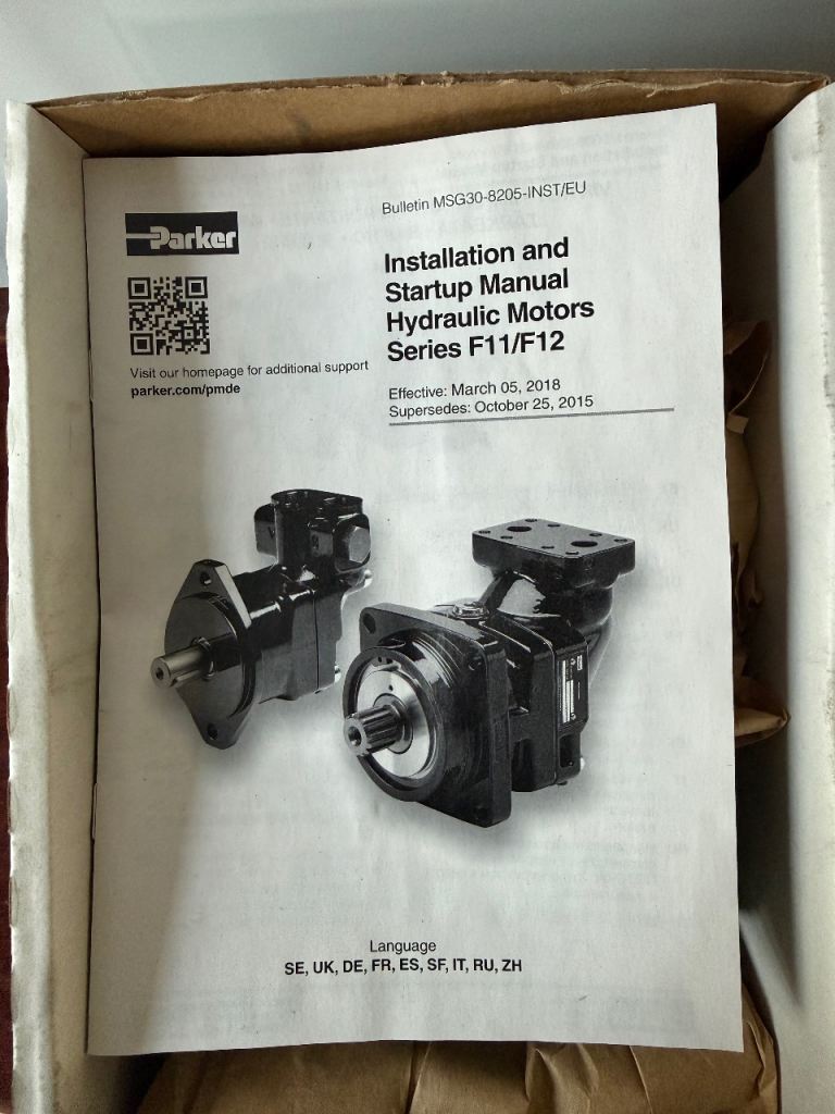 Parker F11/F12 Hydraulic Motor