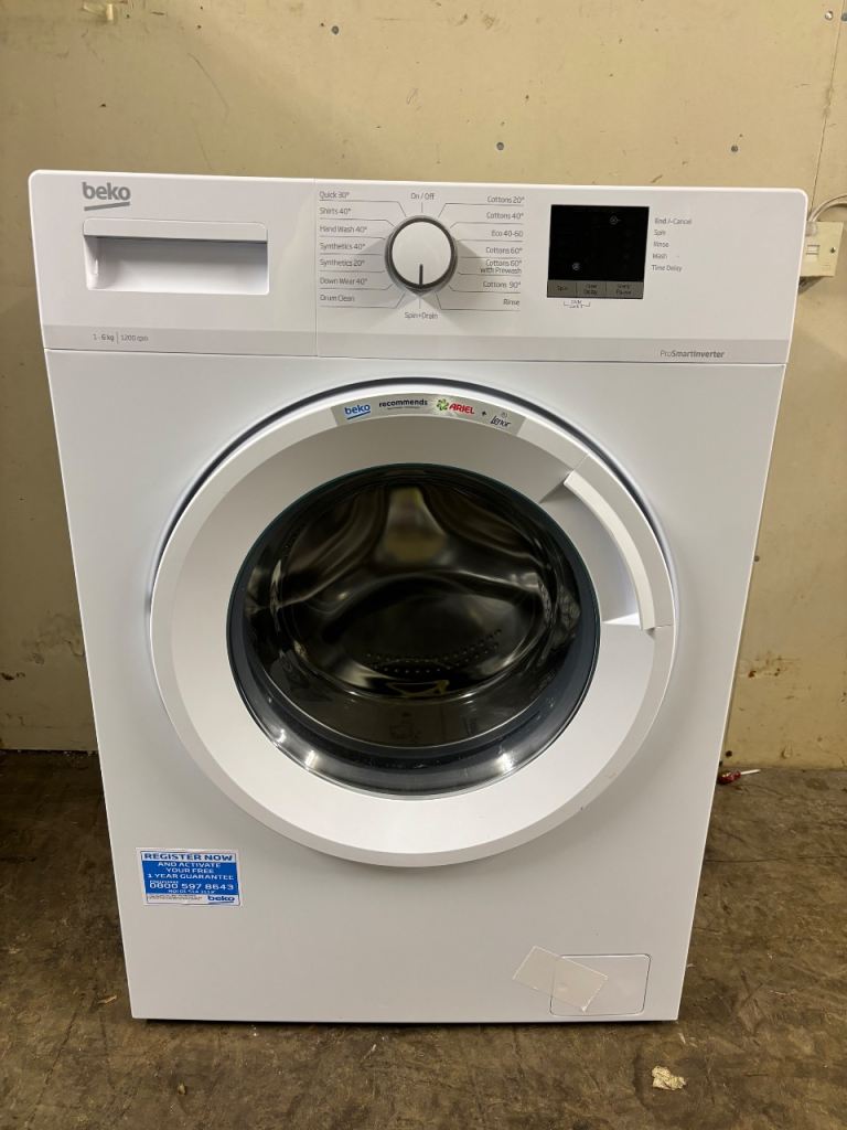 Beko 6kg 1200 washing machine