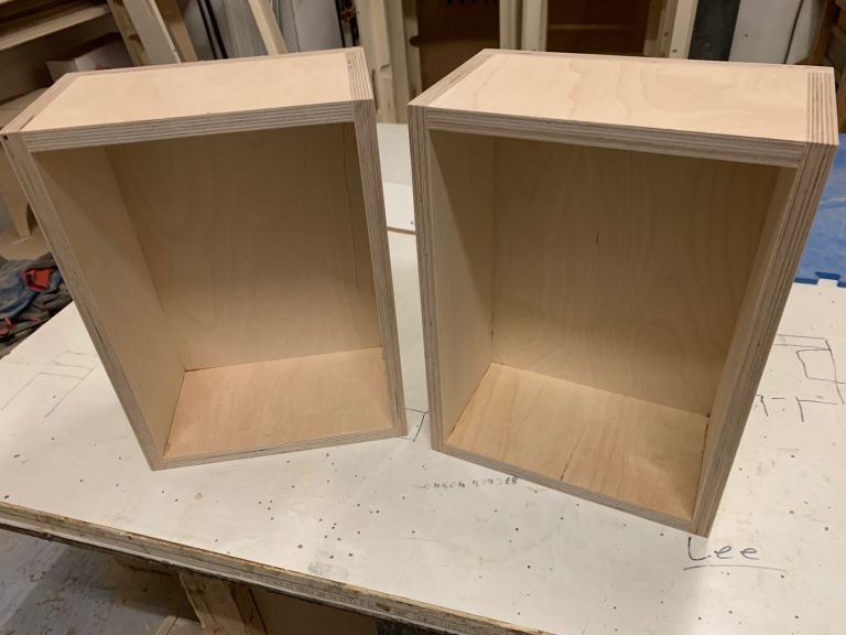 Plywood Boxes/Risers