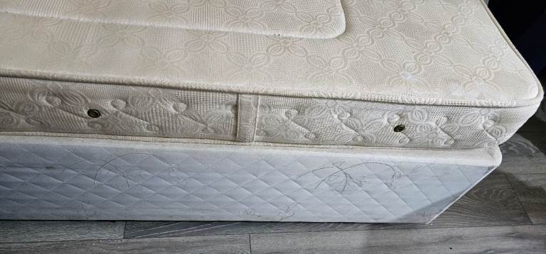 Single Bed with Mattress and Base - Fair Condition