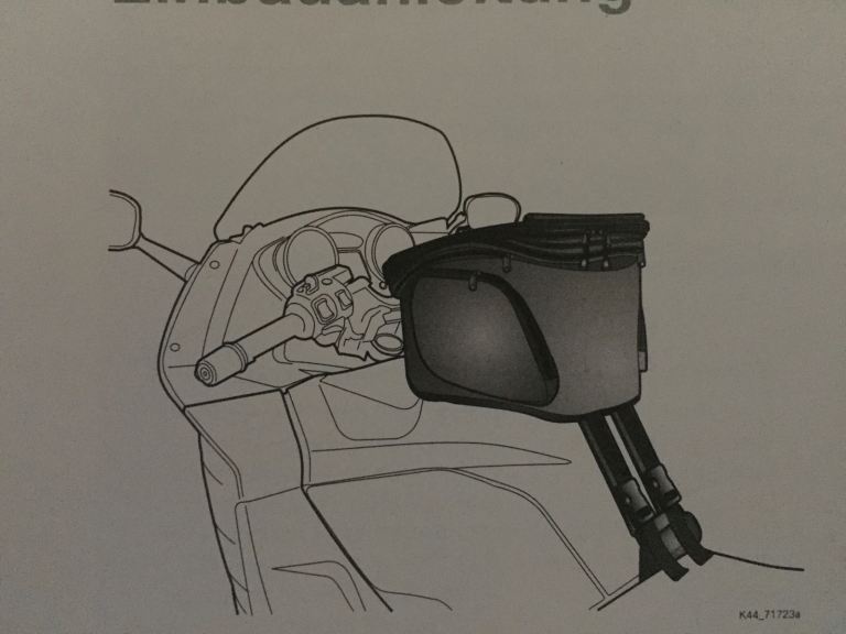 Motorcycle Tank Bag - Fits BMW K1300GT and similar