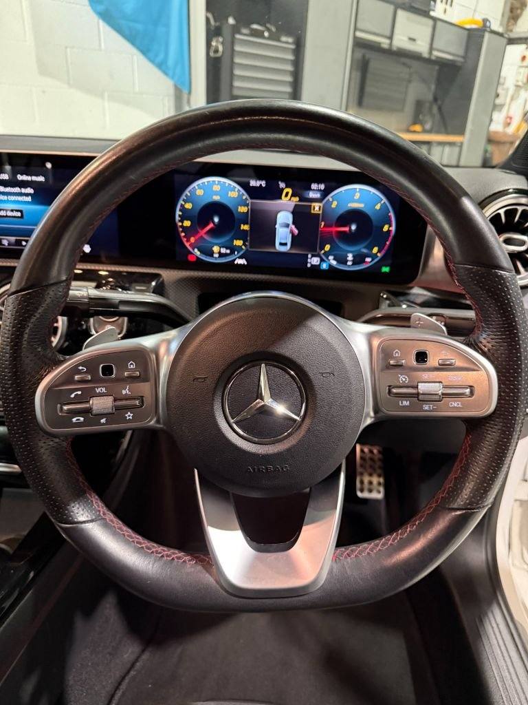 2019 Mercedes-Benz A-Class 1.5 A180d AMG Line Premium Saloon 4dr Diesel 7G-DCT Euro 6 s/s 116 ps ...