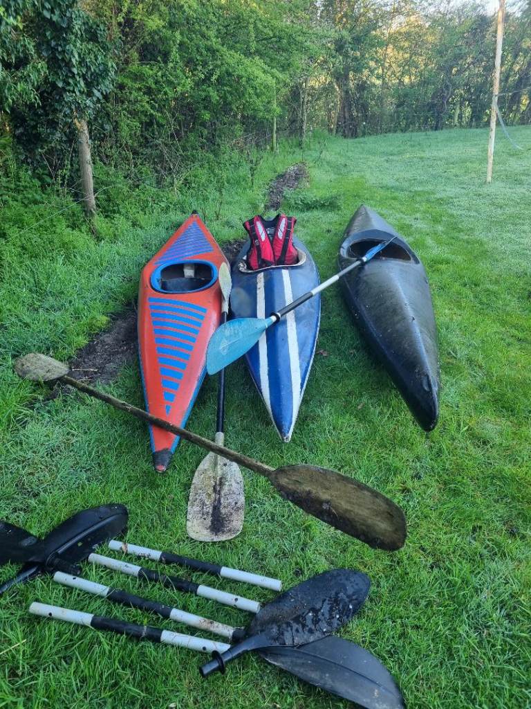 3 Kayaks for sale