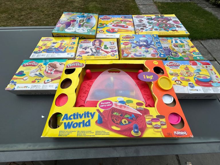 image for  Play doh multiple set (10 nr in orig boxes rrp circa  £200+++