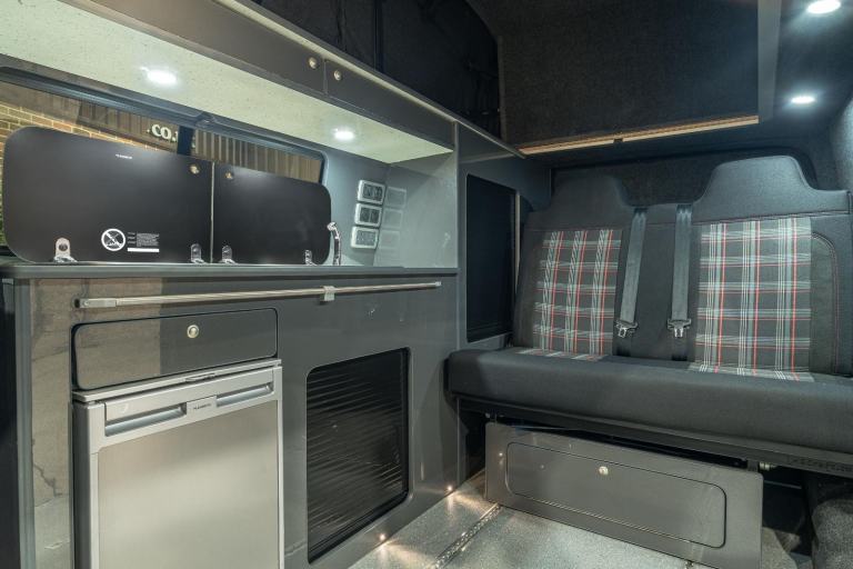  Volkswagen Transporter Stunning Bamboo Green T6 Campervan Conversion