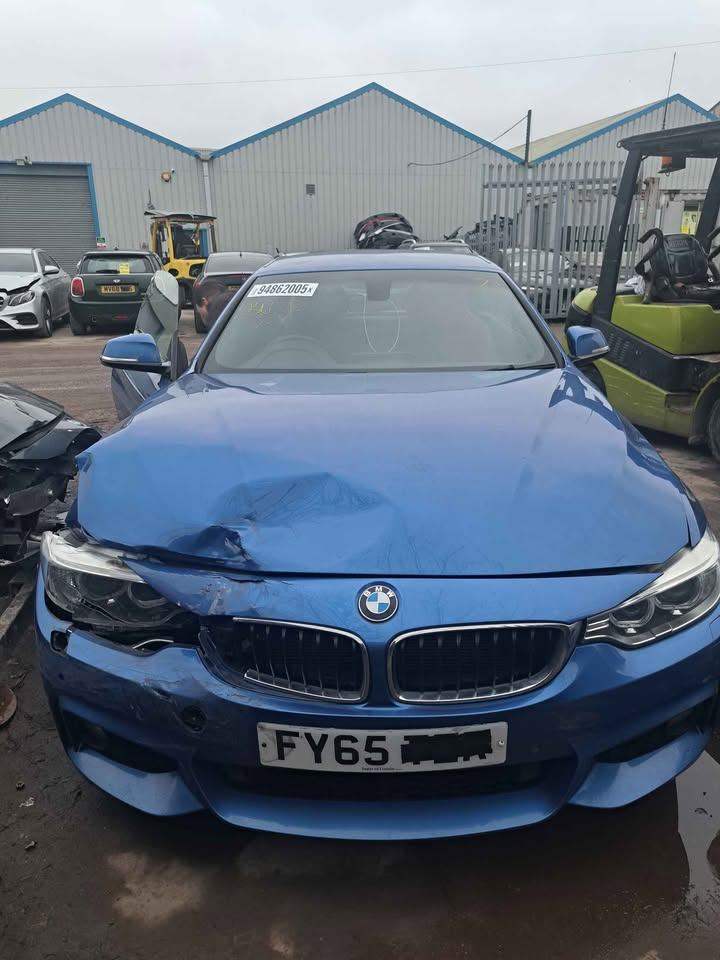 BMW 435D XDRIVE PRE LCI F32 BREAKING PARTS LIGHT WING SUSPENSION MIRROR DOOR HEAD UNIT STEERING
