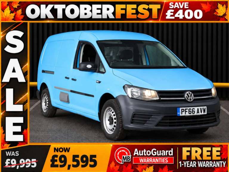 2016 Volkswagen Caddy Maxi 2.0 TDI BlueMotion Tech 102PS Startline Van PANEL VAN DIESEL Manual