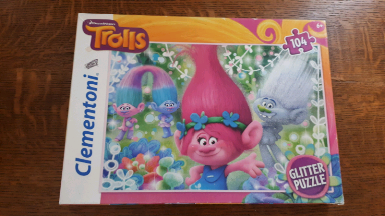 Trolls Glitter Jigsaw Puzzle 