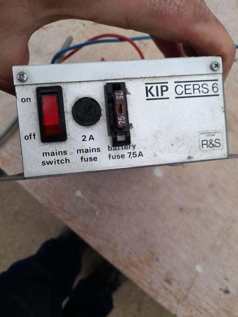 European caravan battery charger 