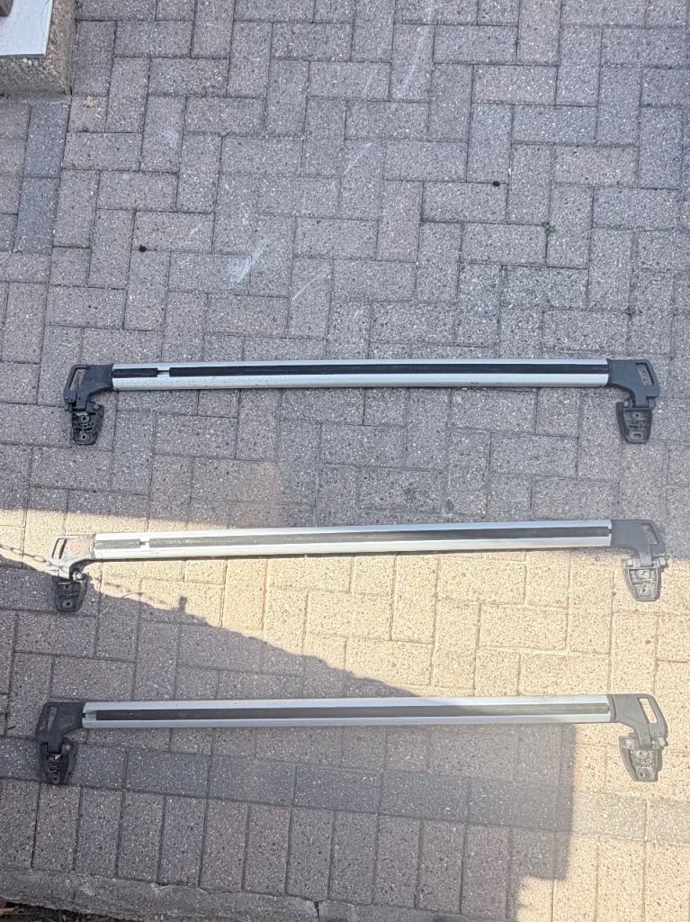 Genuine Ford Transit Custom Folding Roof Bars Rails
