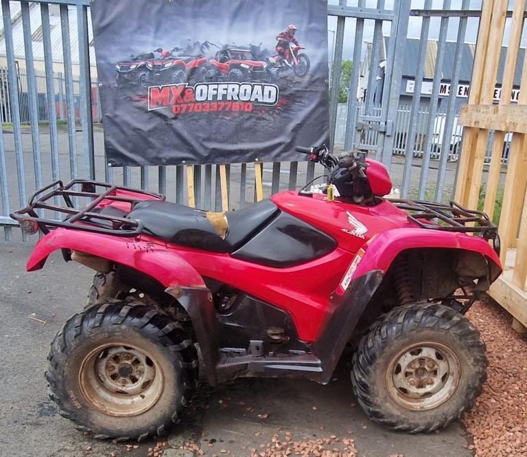 Honda foreman 500 trx quad bike