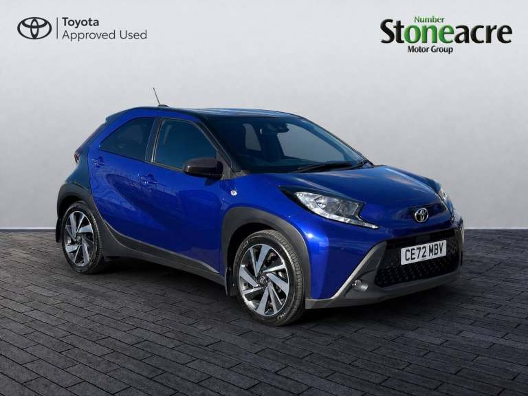 2022 Toyota Aygo X 1.0 VVT-i Edge 5dr Auto HATCHBACK PETROL Automatic