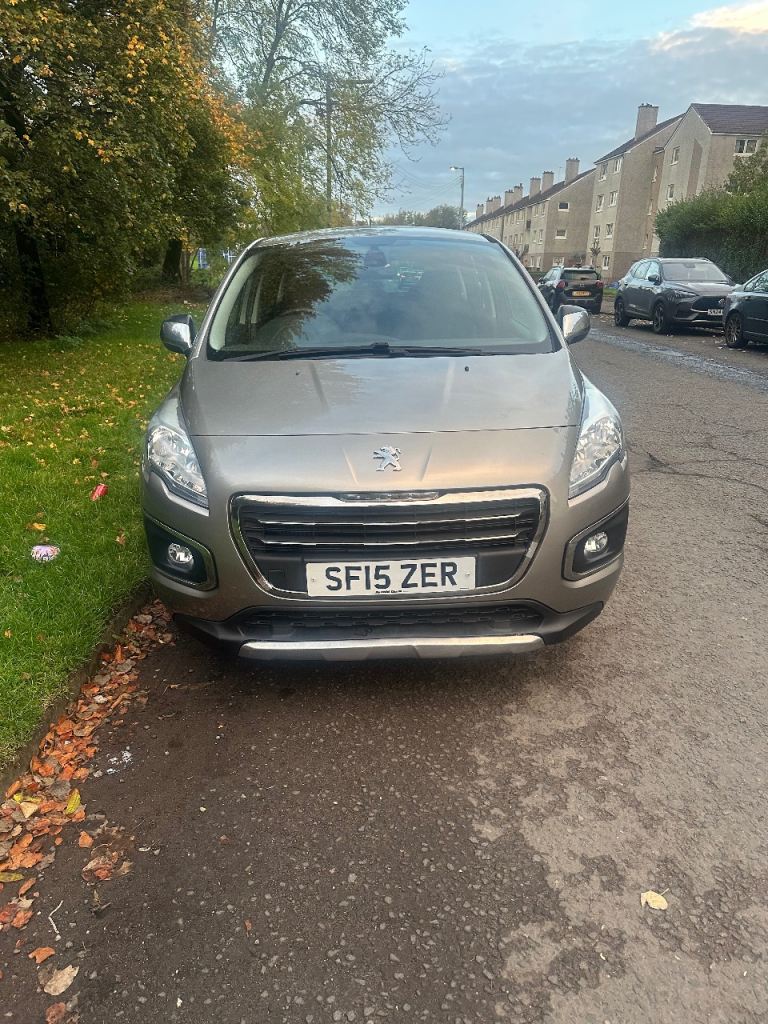 WEEKEND DISCOUNT 2015 Peugeot 3008 52k miles 1 year mot ,Hatchback, , Manual, 1560 (cc), 5 doors