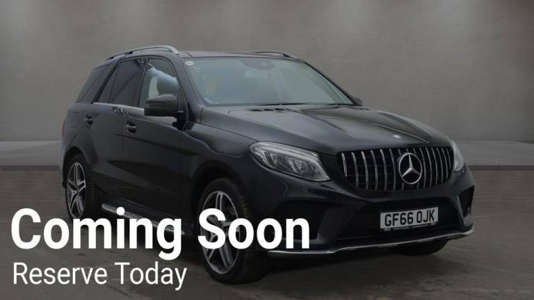 2016 Mercedes-Benz GLE 3.0 GLE350d V6 AMG Line (Premium) SUV 5dr Diesel G-Tronic 4MATIC Euro 6 (s...