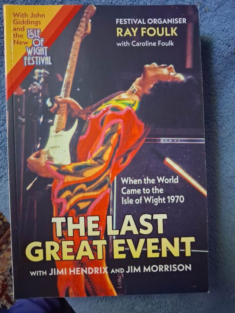 The Last Great Event - Isle of Wight 1970 ( HENDRIX)Book