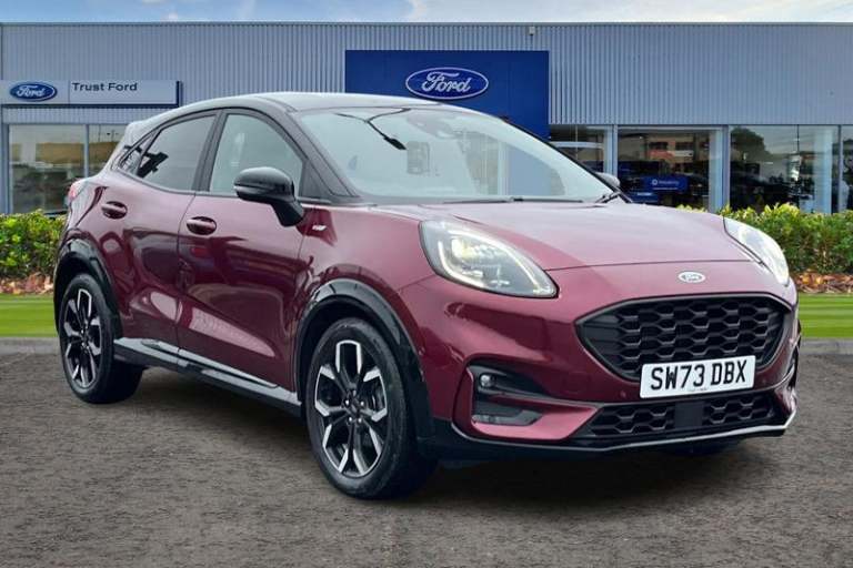 2023 Ford Puma 1.0 EcoBoost Hybrid mHEV Vivid Ruby Ed 5dr DCT SEMI-AUTO Hatchback Petrol Semi Aut...