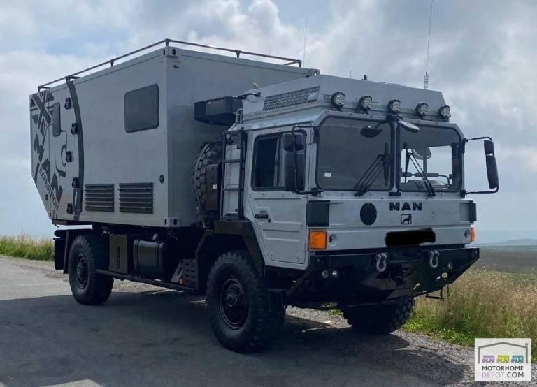MAN HX 60 OVERLANDER 2 AND 4 WHEEL DRIVE 4 BERTH 243 HP HIGH TORQUE ENGINE