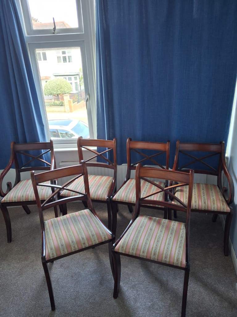 6 dining chairs