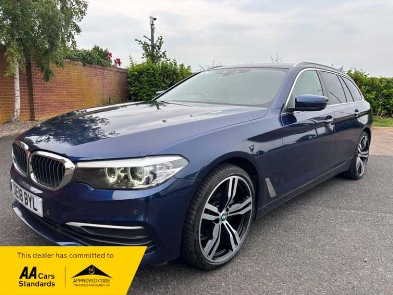 BMW 5 SERIES 520d SE TOURING AUTOMATIC 86k 2 OWNERS WITH COMPREHENSIVE HISTORY