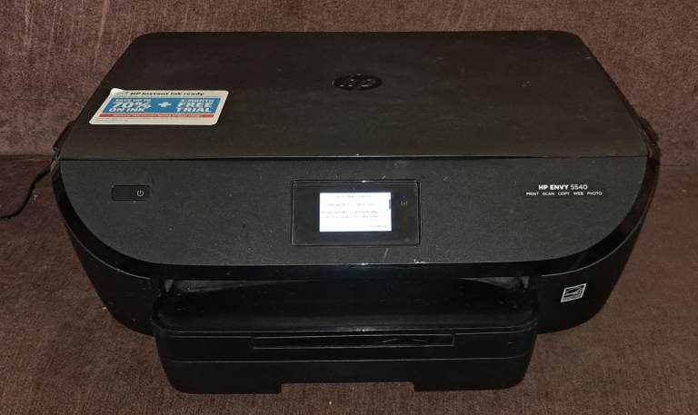 Hp Envy 5540 inkjet printer and scanner 