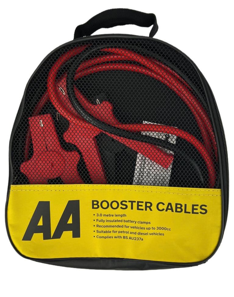 Jump leads - AA Booster cables new 
