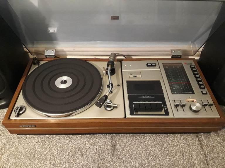SHARP SG 309 H Vintage Music System in great working order; Record Player, Cassette, Radio