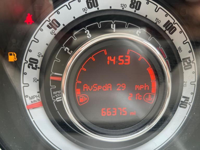 2016 Fiat 500 1.2 Pop Euro 6 (s/s) 3dr HATCHBACK Petrol Manual