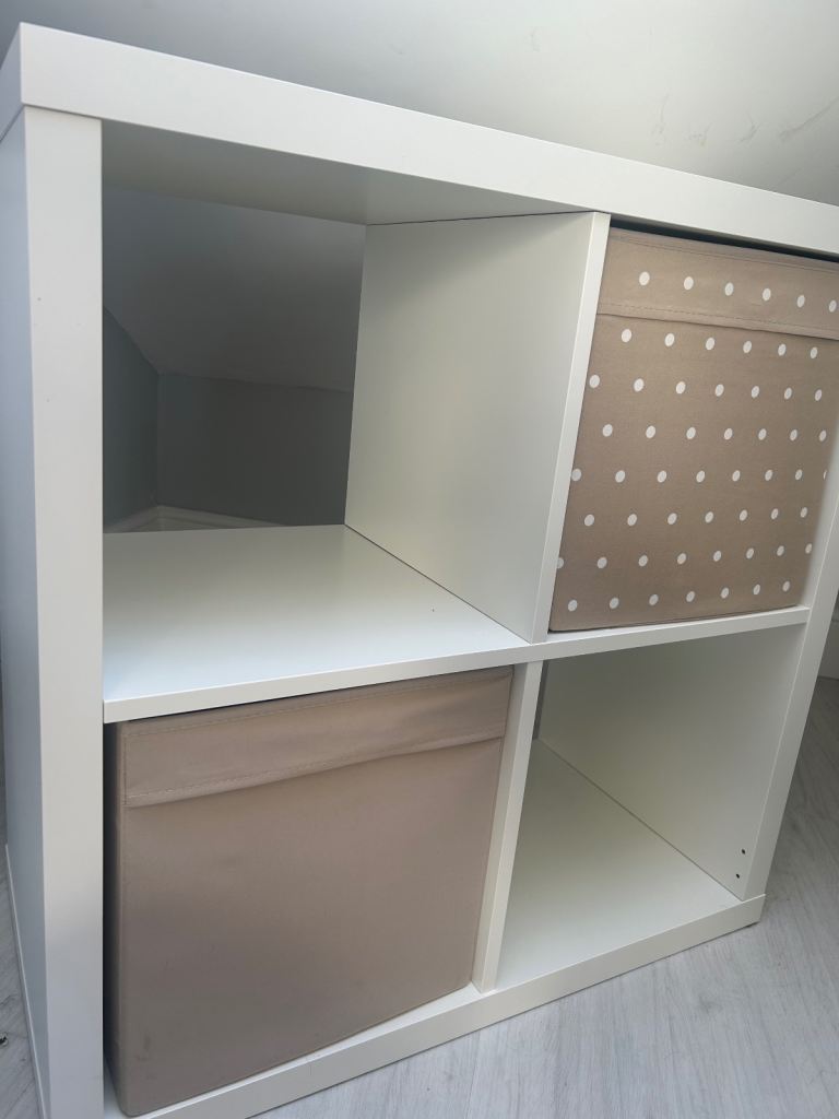 Ikea Kallax White Shelving/Storage Unit