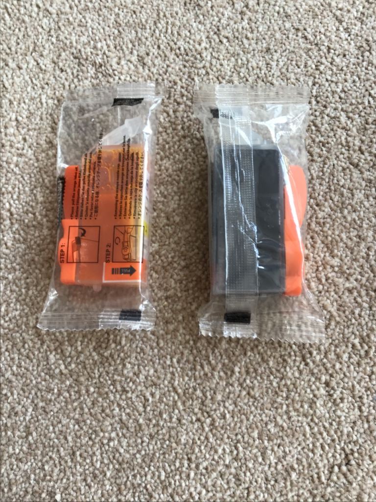 INK CARTRIDGES FOR CANON PIXMA PRINTER. BRAND NEW- POST OR COLLECT WEYBRIDGE SURREY