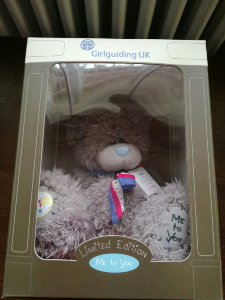 SPECIAL EDITION 100 YEARS GIRL GUIDING TATTY TEDDY (BOXED)