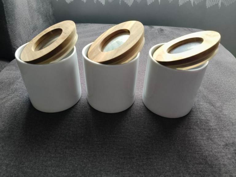 Ikea kitchen spice/bathroom containers 