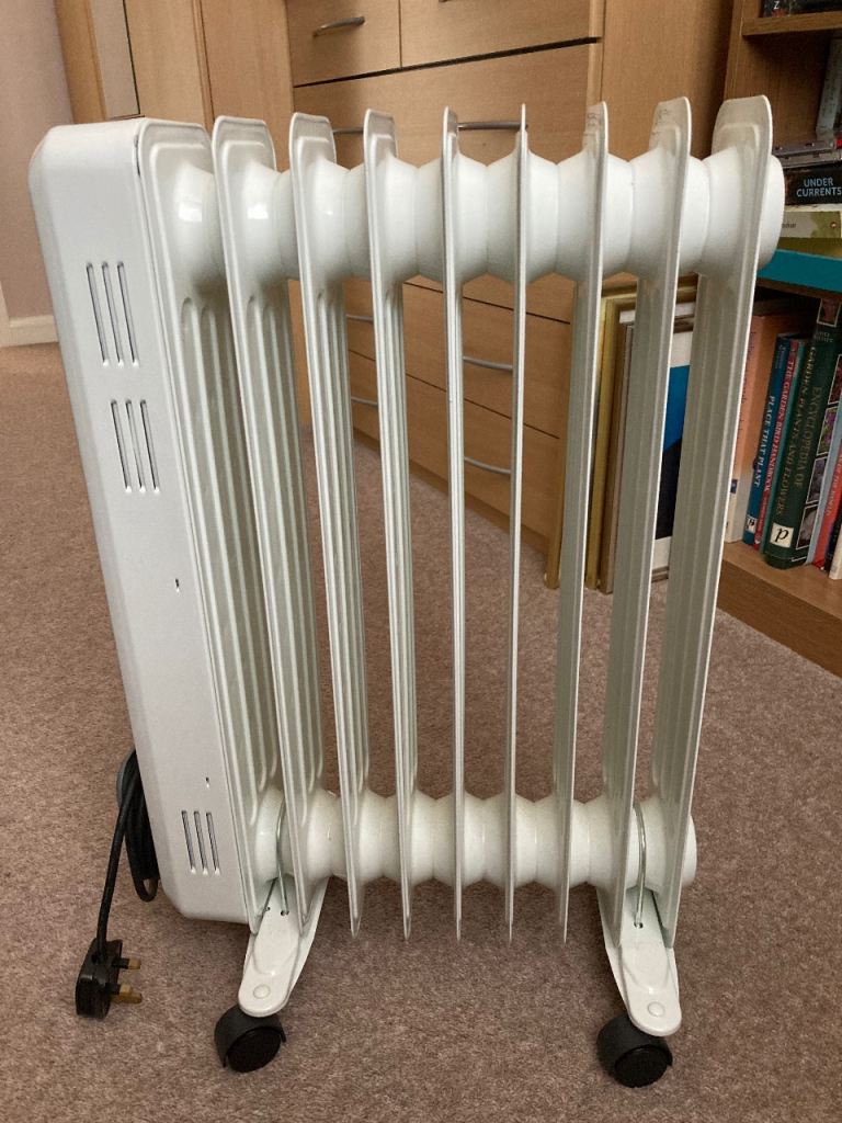 Homecom Oil filled electric heater for sale.