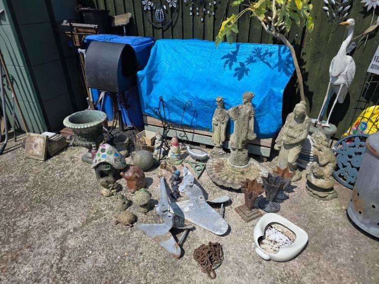 Garden planters, Ornaments and various etc.