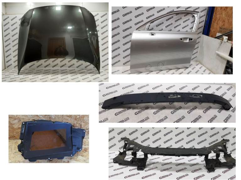 VOLVO V60 S60 2018 - 2025 BONNET FRONT LEFT DOOR FRONT REINFORCEMENT SLAMP PANEL RADIATOR HEAD UP