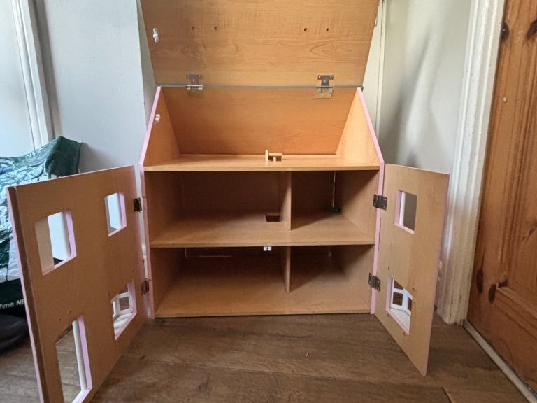Wooden dolls house 